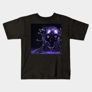 Alien DJ Skull Kids T-Shirt